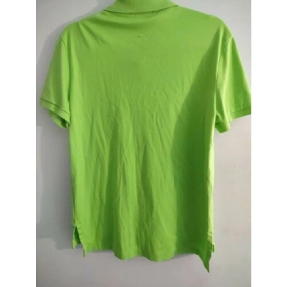 Polo Ralph Lauren Medium Pima Cotton Soft Touch Golf Shirt Green $85 Retail